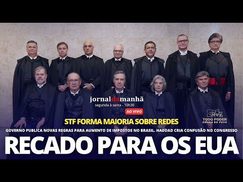 STF FORMA MAIORIA E MANDA RECADO AOS EUA - 12/06/25