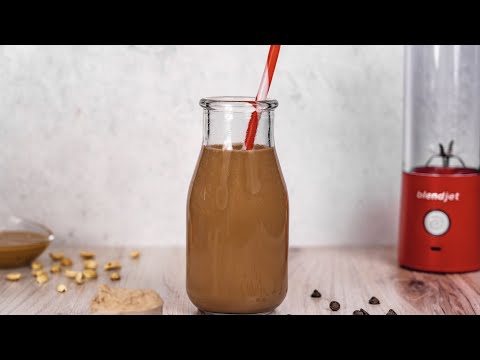 Chocolate Peanut Butter Cup Protein Shake BlendJet Recipe