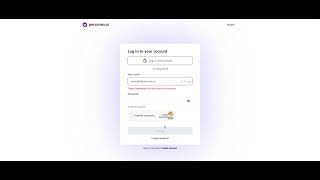 Having trouble logging in to Personeo ENG