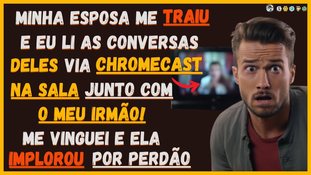 🍷🗿PEGUEI AS MENSAGENS E NUDES DE MINHA ESPOSA TRAIDORA VIA CHROMECAST NA TV DA SALA! #reddit
