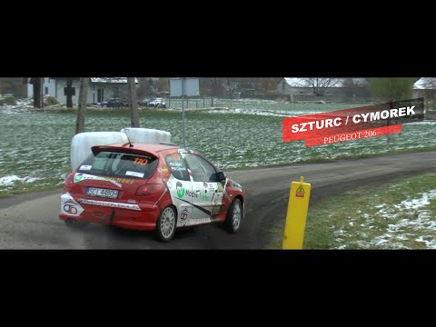 46 Rajd Cieszyńska Barbórka 2022 - Szturc / Cymorek - Peugeot 206