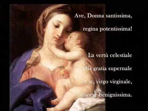 Ave Donna Santissima - Laudario Di Cortona - Coro Novum Gaudium
