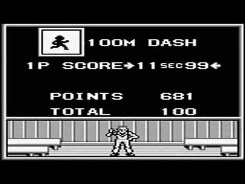 track and field game boy color