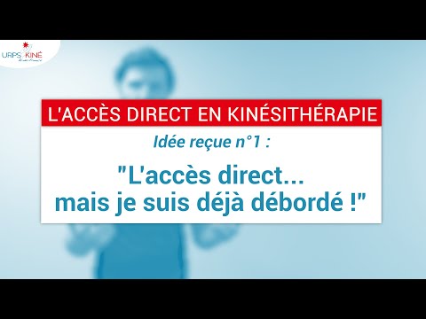 Idée reçue 1 sur l'accès direct