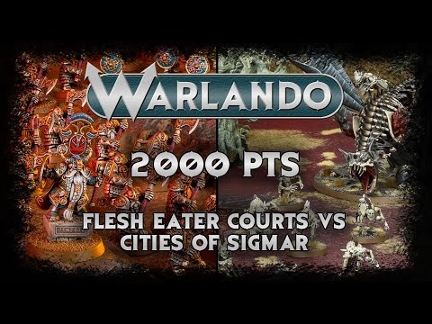 Flesh Eater Courts vs Cities of Sigmar Warhammer Age of Sigmar Battle Report EP108