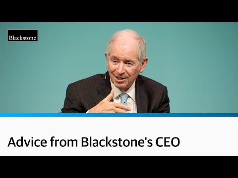 Blackstone CEO Steve Schwarzman Addresses New Analysts
