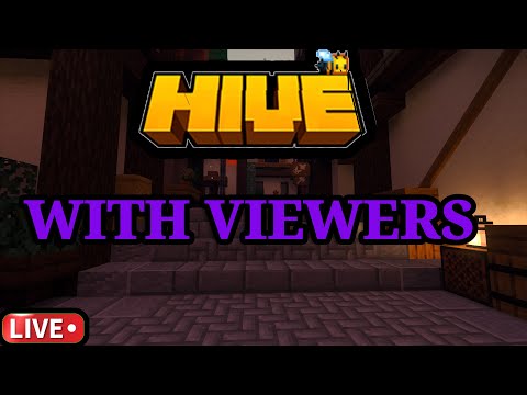 Insane Hive Live with Viewers - Craziest CS and More in Minecraft Bedrock!