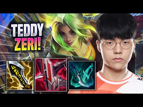 TEDDY DESTROYING WITH ZERI! - KDF Teddy Plays Zeri ADC vs Lucian! | Season 2022