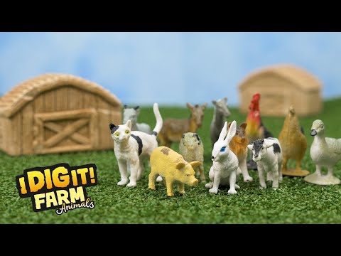 I Dig It! Excavate Farm Animals (blind assortment)