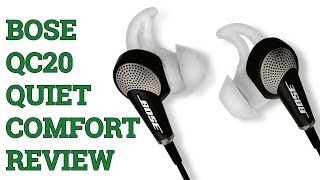 Bose QuietComfort 20 (QC20) Headphones Review!