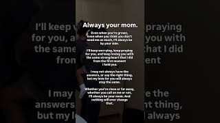 Prayer for mom | Today's Prayer | Daily Prayer | God Says | God Message Today | Gods Message