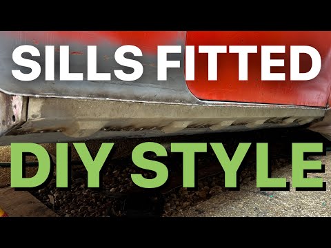 Classic Mini Restoration Project - Outer Sill Replacement - Part 4