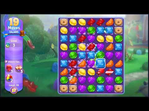 Wonka's World of Candy Level 39 - NO BOOSTERS + FULL STORY 🍫 | SKILLGAMING ✔️