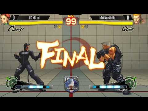 KBrad (Cammy) vs NuckleDu (Guile) - Ultra Street Fighter 4