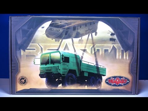 RC ADVENTURES - Unboxing - RC4WD 1/14 "Beast 2" 6x6 (Triple Axle) Trail Truck - KiT Version