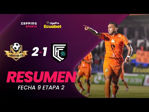 Libertad FC 2 - 1 Cumbayá FC  Resumen Fecha 9 / 2da Etapa / LigaPro Ecuabet