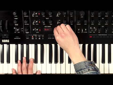 Korg Prologue Overview/Tutorial Part 2: MULTI ENGINE Oscillator