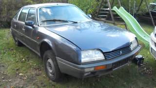 CITROEN CX 25 1988 STARTING AND LIFTING AFTER 3 YEARS