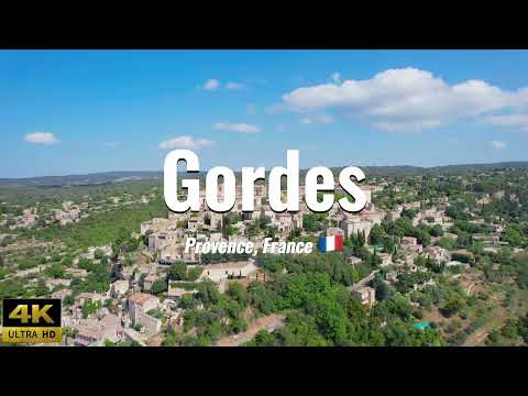 Gordes - France (4K drone footage)