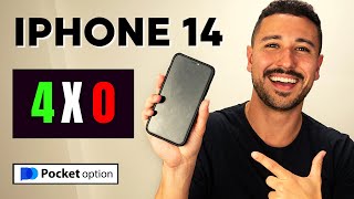 Indicador Target PAGOU um IPHONE 14 pra mim na POCKET OPTION