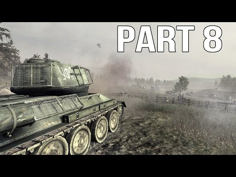Call of Duty World At War - Gameplay Walkthrough Part 8 - Blood and Iron Tank Mission