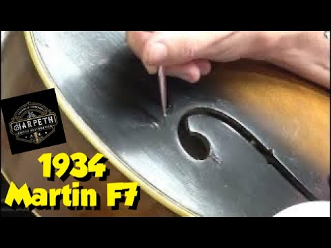 Martin F7 1934 Top Cracks