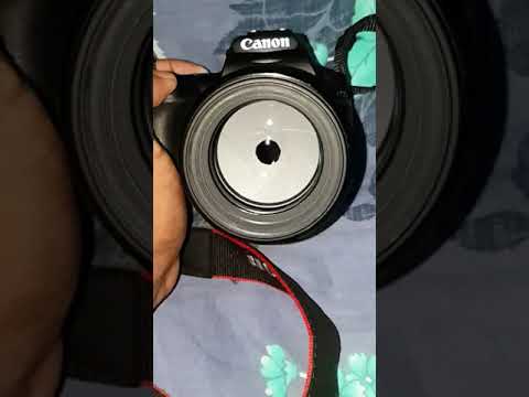 Camera aperture blades at super slow motion