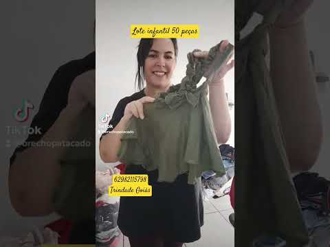 Fardo Infantil 50 Peças – Primeira Linha brechop_atacado #brecholeiras #brechoonline #goias