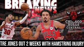BREAKING NEWS: Tre Jones Out 2 Weeks With Hamstring Injury | What It Means for the Chicago Bulls