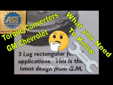 How to ID Chevy Transmission TH350 Torque Converter TH400 TH250