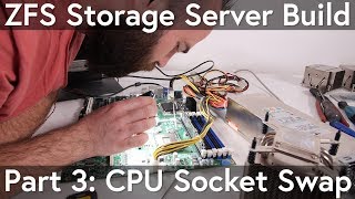 ZFS Storage Server: Quick Update/Test CPU Socket Swap on the Broken Motherboard
