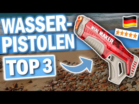 ELEKTRISCHE WASSERPISTOLEN kaufen: Top 3 elektrische Wasserpistolen 2026 im Vergleich!