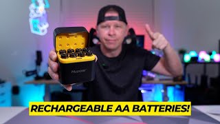 Mupoer Rechargeable AA Lithium Batteries Review