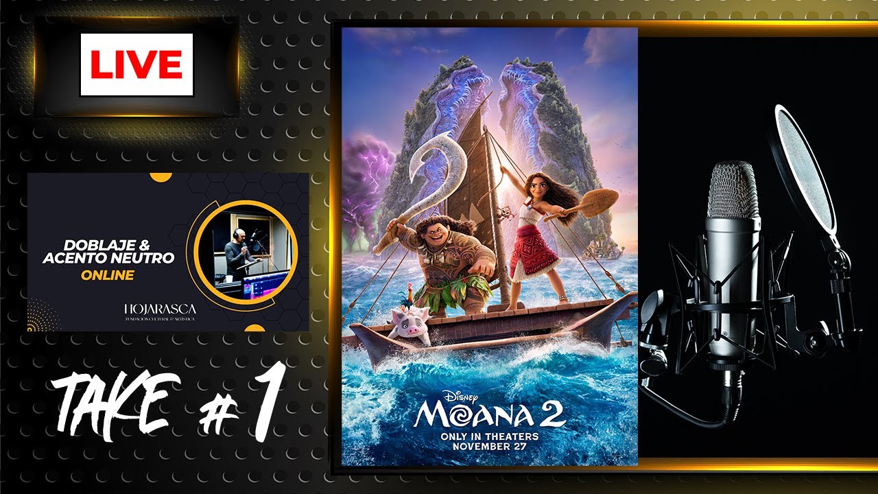 Moana 2 - Narración Cinematográfica Para Niños (Take One)