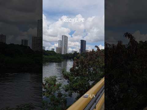 O rio Capibaribe na Jaqueira no Recife, Pernambuco/Brasil. 🎥 Ademar Nascimento #recife #pernambuco