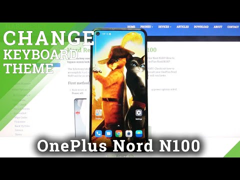 How to Change Keyboard Theme in OnePlus Nord N100 – Set Up Keyboard Color