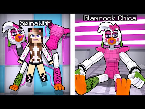 ANNA DIVENTA GLAMROCK CHICA SU MINECRAFT!!