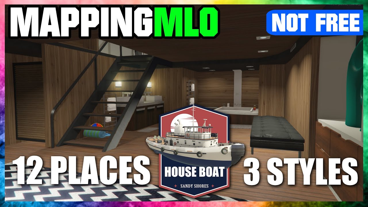 Patoche MLO - House Boat - Sandy shores ( FIVEM )