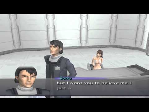Xenosaga III HD Cutscene 186 - Suou Releases Shion (Labyrinthos) - JAPANESE - SWIMSUIT MODE