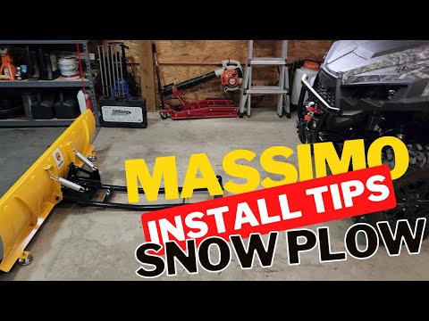 Installing Massimo Universal Snow Plow