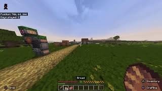Minecraft gameplay