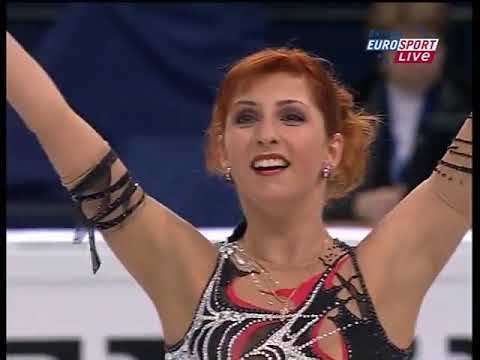 Jana KHOKHLOVA and Sergei NOVITSKI. RUS.  2008 Worlds. Free Dance