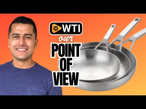 Tri-Ply Stainless Steel Frying Pan Set - WTI product video review