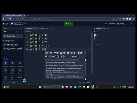 Exercise 1 Calculator Using Python Python Full Course Tutorial 7