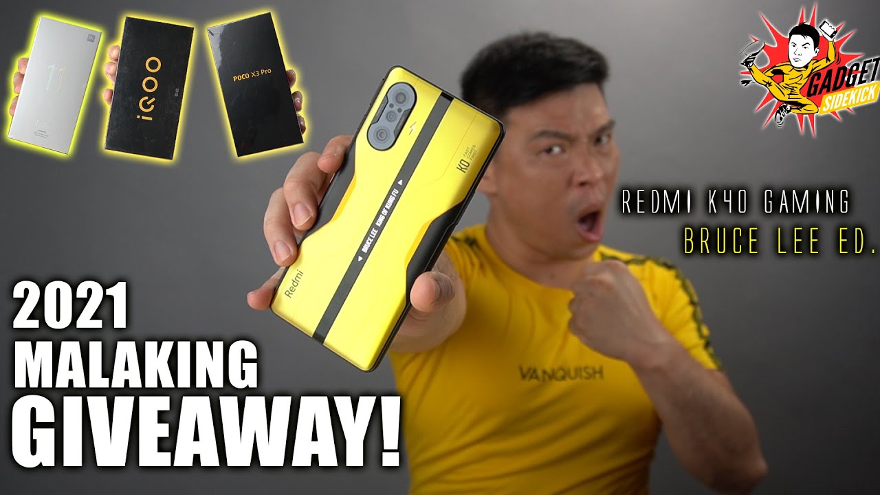 [Free Phone] POCO F3 GT / REDMI K40 GAMING BRUCE LEE EDITION FULL REVIEW + SUPER MASSIVE GIVEAWAY!