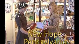 preview picture of video 'New Hope, Pennsylvania - The Arts Are Thriving'