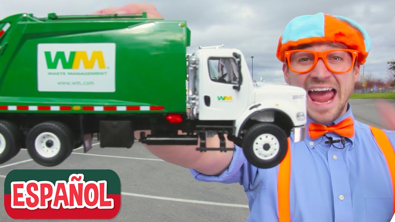 Blippi Explora el Camión de Basura | Aprende Sobre el Reciclaje | Videos Educativos para Niños