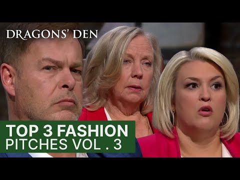 Top 3 Fashion Related Pitches | Vol 3 | Dragons' Den