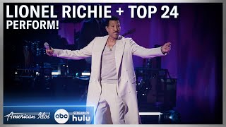 Lionel Richie Performs &quot;Eternity&quot; with American Idol Top 24