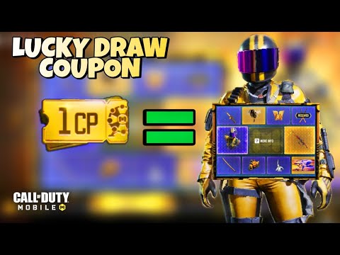 HOW TO USE 1CP LUCKY DRAW COUPON IN COD MOBILE AND GET FREE EPIC CHARACTERS AND WEAPON SKINS IN CODM